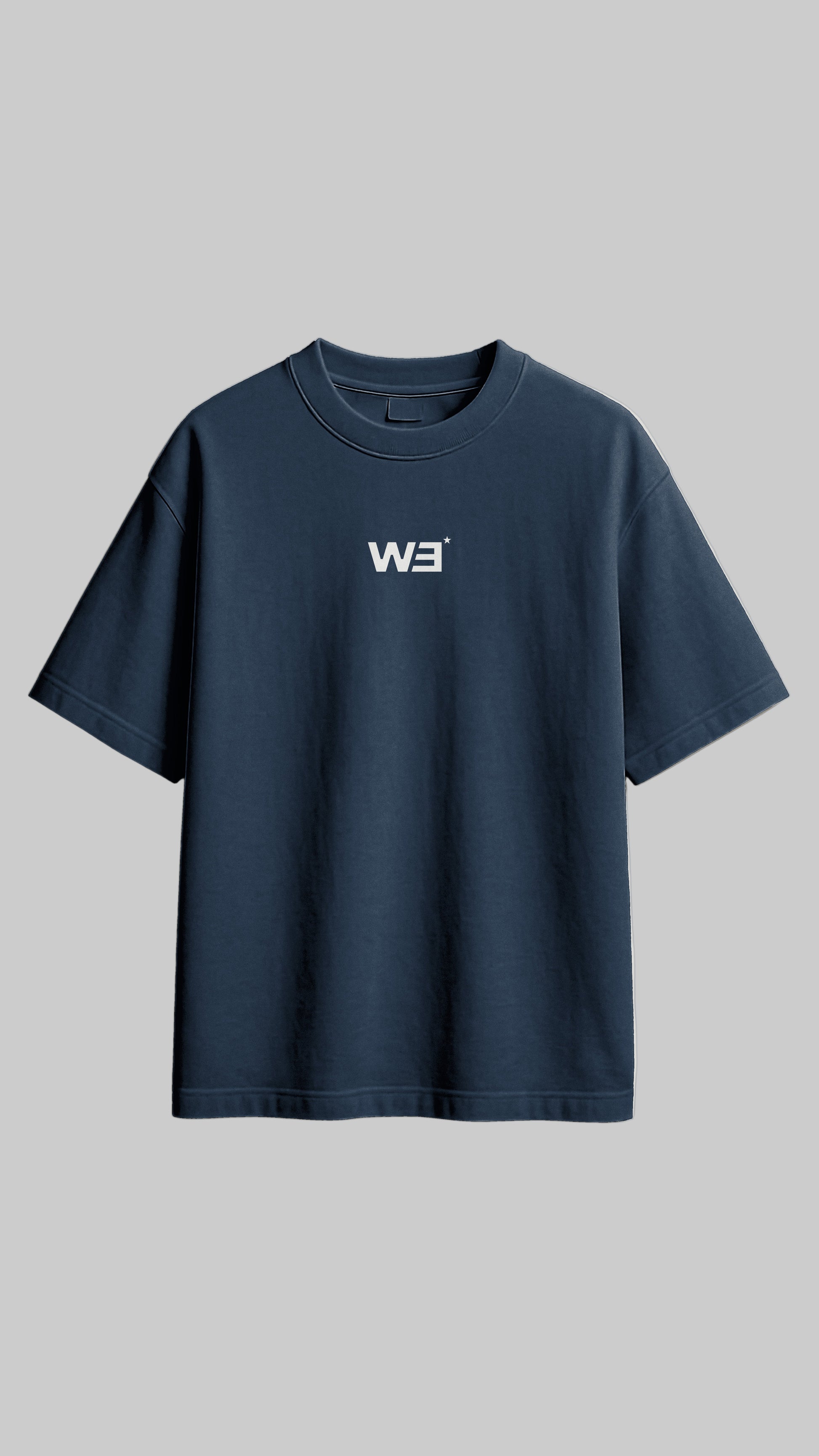 BLUE BASIC T-SHIRT