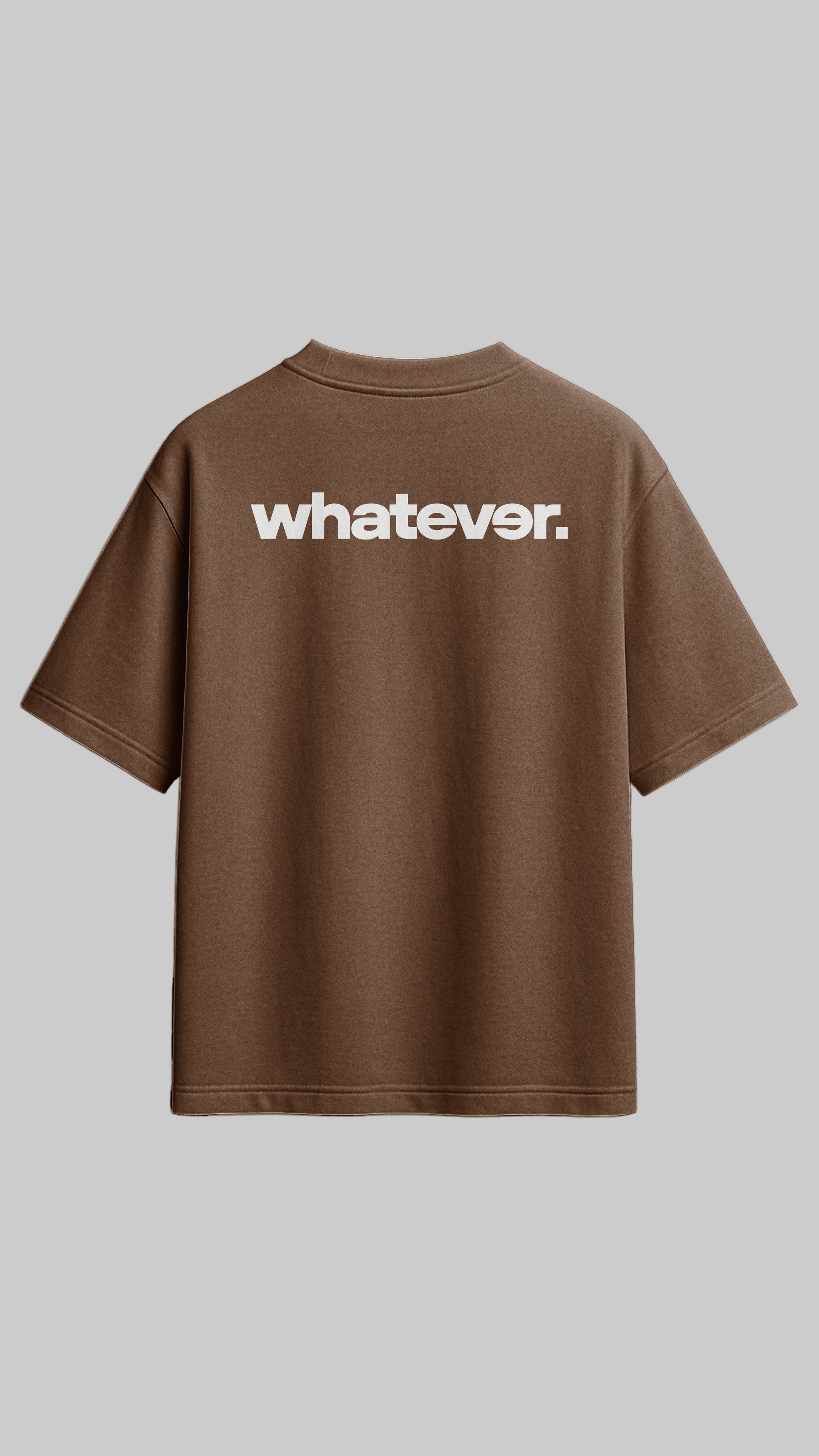 BROWN BASIC T-SHIRT