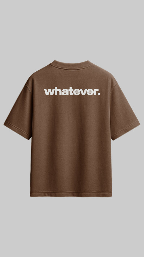 BROWN BASIC T-SHIRT